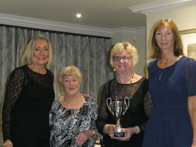 <strong>Jubilee Cup Winners</strong><br/>Shirley White, Jean Hopkins and Mary Dodd