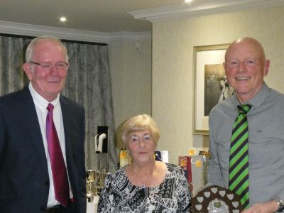 <strong>Men's Pairs Runners up</strong><br/>Bob Sewell and David White