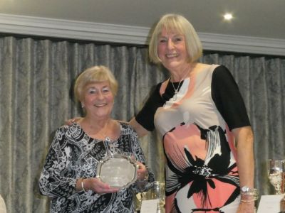<strong>Past Presidents' Cup (Ladies) Runner Up</strong><br/>Pat Backhouse