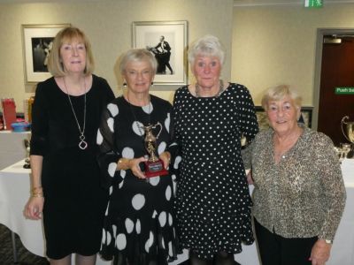 <strong>Winners: Arthur Hewetson Memorial Trophy</strong><br/>Pat Backhouse, Margaret Grierson and Lesley Hewson