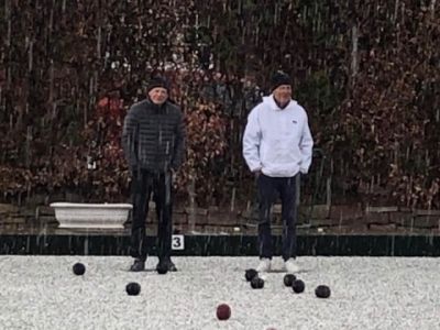 <strong>Wetheral Bowling Club</strong><br/>Hail and not hearty