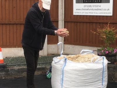 <strong>Wetheral Bowling Club</strong><br/>Delivery of the decorative aggregate